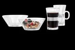 Rosendahl Serveringskåler*Gran Cru Frokostsett 2 pers.: Hot drink og skål