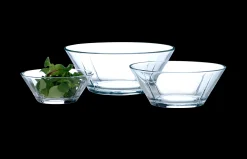 Rosendahl Serveringskåler*Gran Cru Glasskål sett, 3 stk * klar