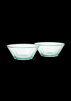 Rosendahl Serveringskåler*Gran Cru Recycled Glasskål Ø15 cm klart grønt