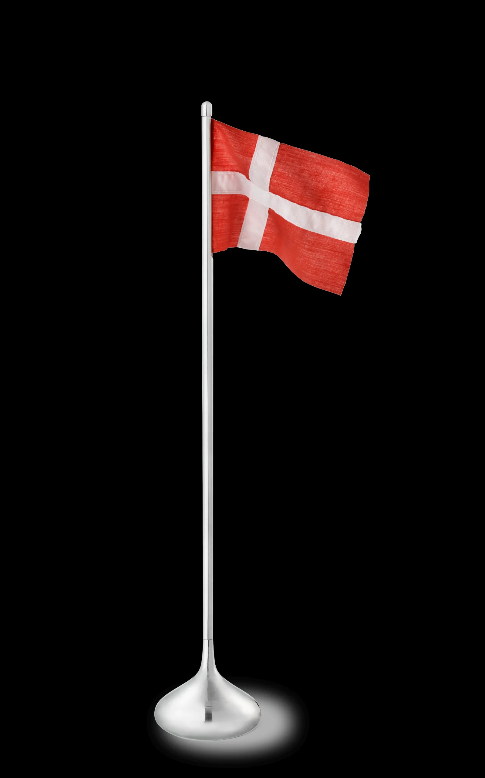 Rosendahl Bordflagg|Bursdag*RO Bordflagg dansk H35 sølvfarget